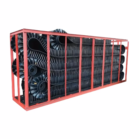 Système de bande transporteuse en caoutchouc sur mesure de haute qualité à bon prix