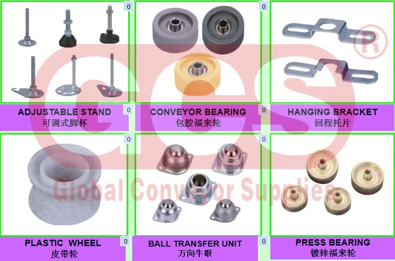 Metal Frame Conveyor Roller Component Sakte Wheel Track From China Manufacturers