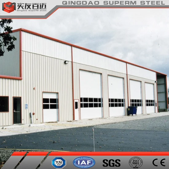 Entreprises de charpente de bâtiments en acier de Chine Hangars agricoles de foin Bâtiment de grange de poulailler automatisé Entrepôt de structures en acier